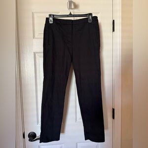 Worthington Black Slim Capri Slit Leg Dress Pants